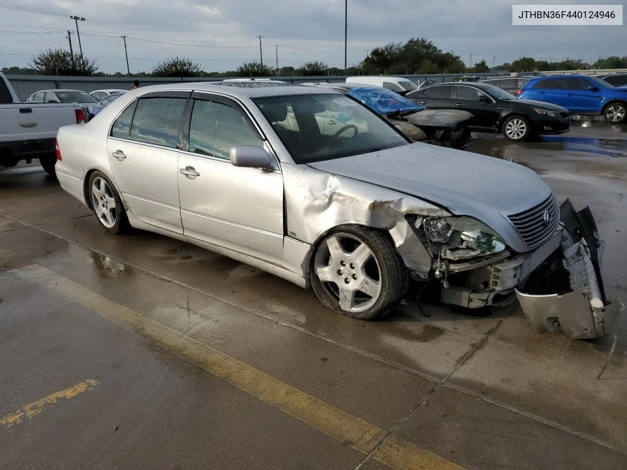 2004 Lexus Ls 430 VIN: JTHBN36F440124946 Lot: 72777174