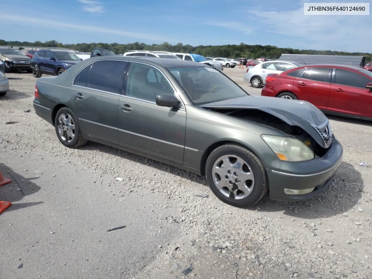 2004 Lexus Ls 430 VIN: JTHBN36F640124690 Lot: 73477904