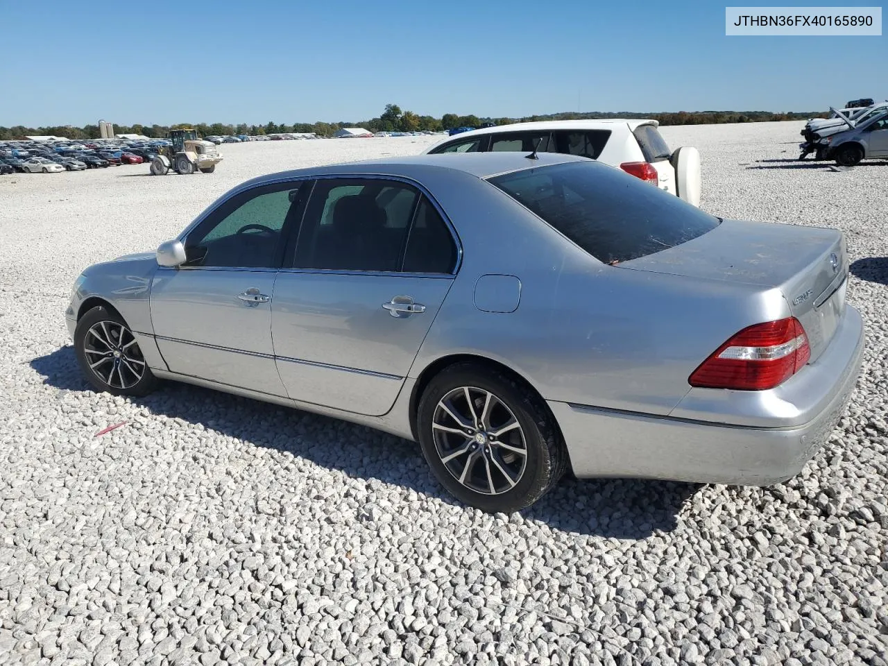 2004 Lexus Ls 430 VIN: JTHBN36FX40165890 Lot: 75273804