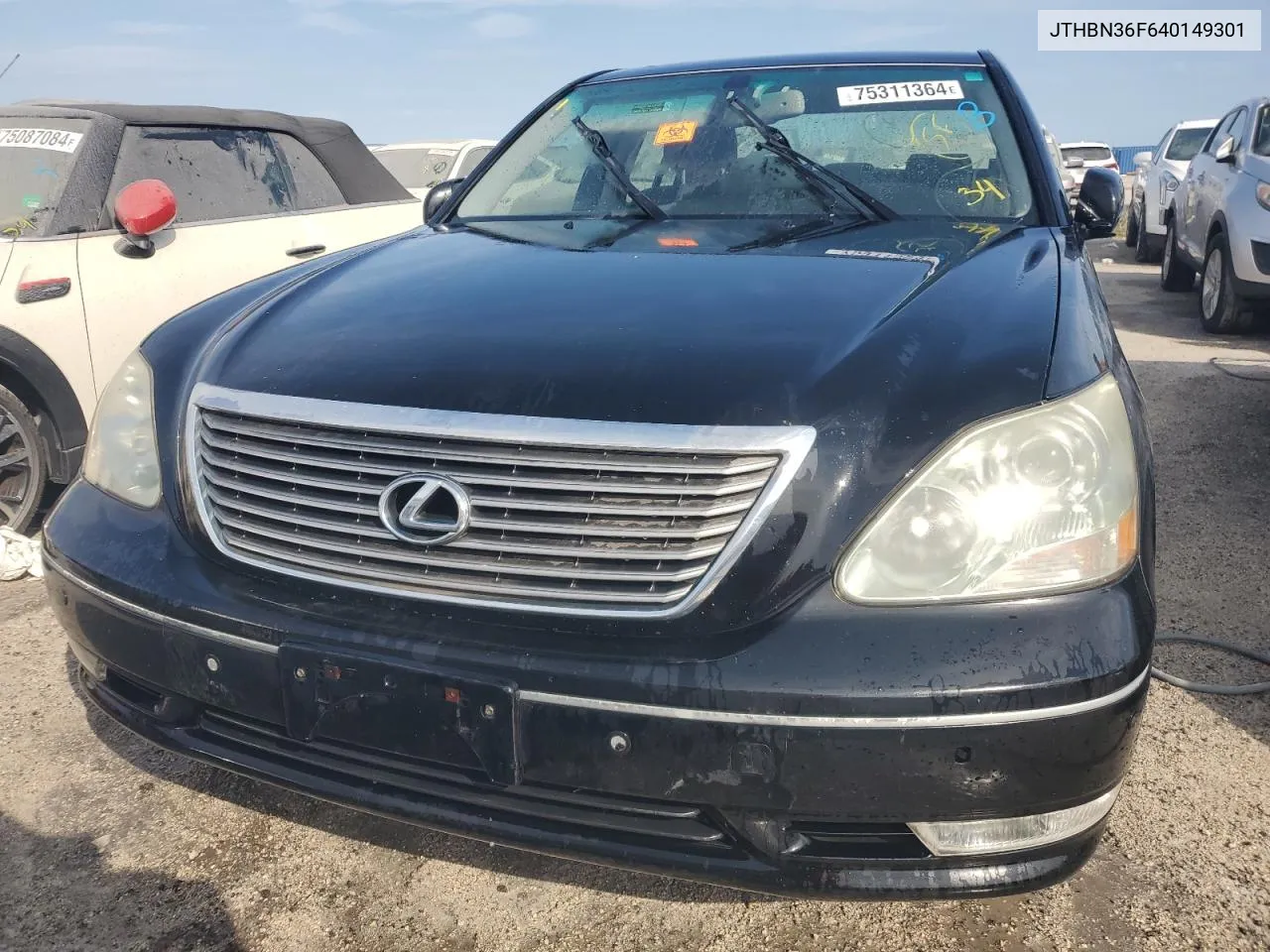 2004 Lexus Ls 430 VIN: JTHBN36F640149301 Lot: 75311364