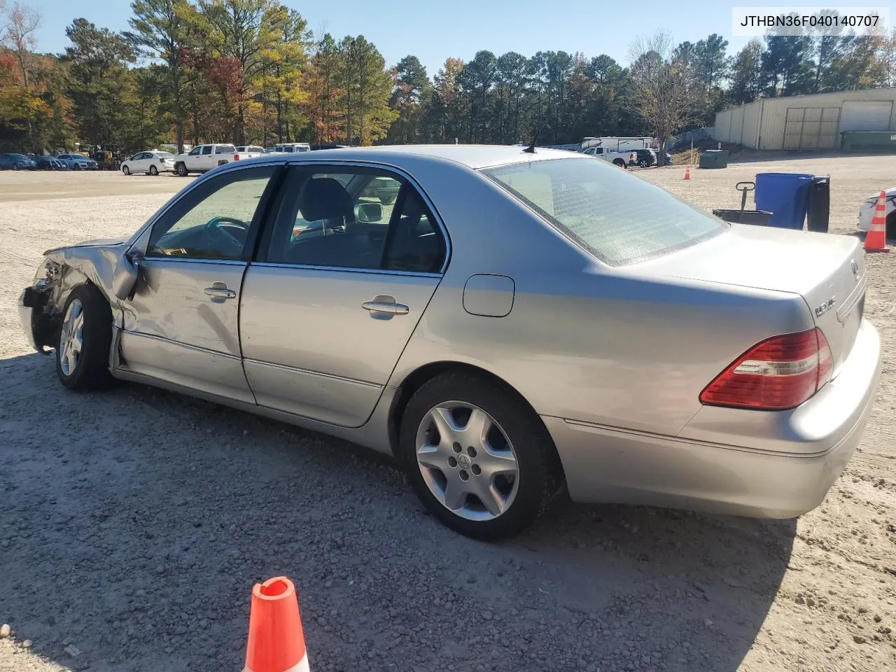 2004 Lexus Ls 430 VIN: JTHBN36F040140707 Lot: 76573874