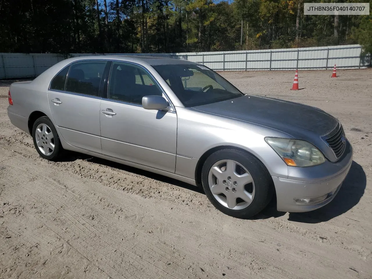 2004 Lexus Ls 430 VIN: JTHBN36F040140707 Lot: 76573874