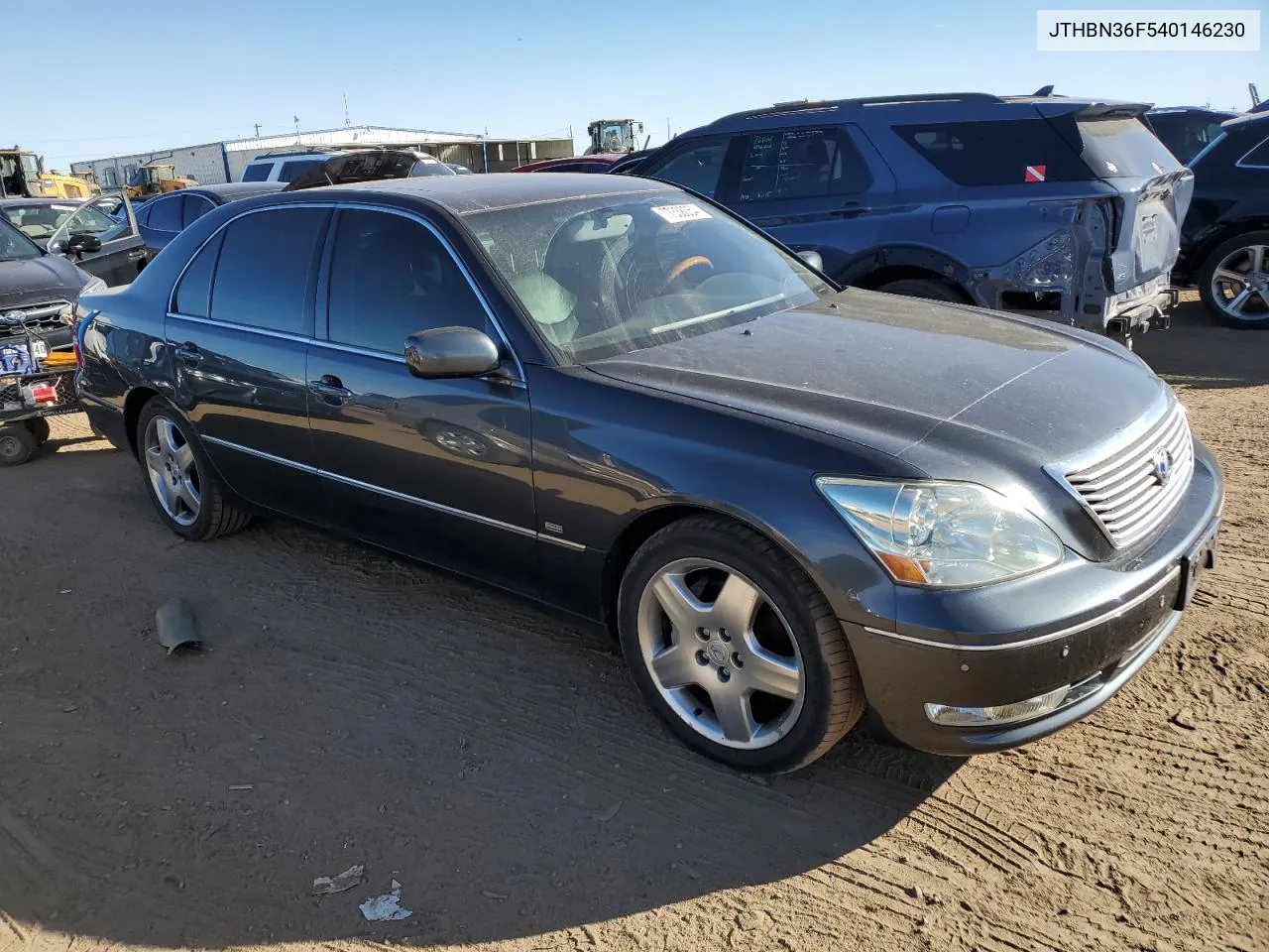 2004 Lexus Ls 430 VIN: JTHBN36F540146230 Lot: 77338054