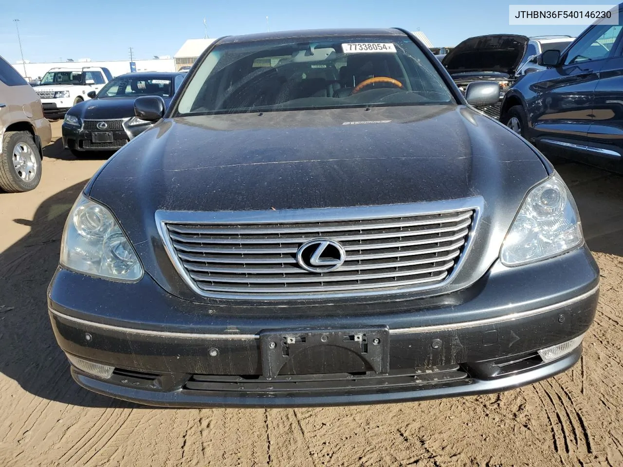 2004 Lexus Ls 430 VIN: JTHBN36F540146230 Lot: 77338054