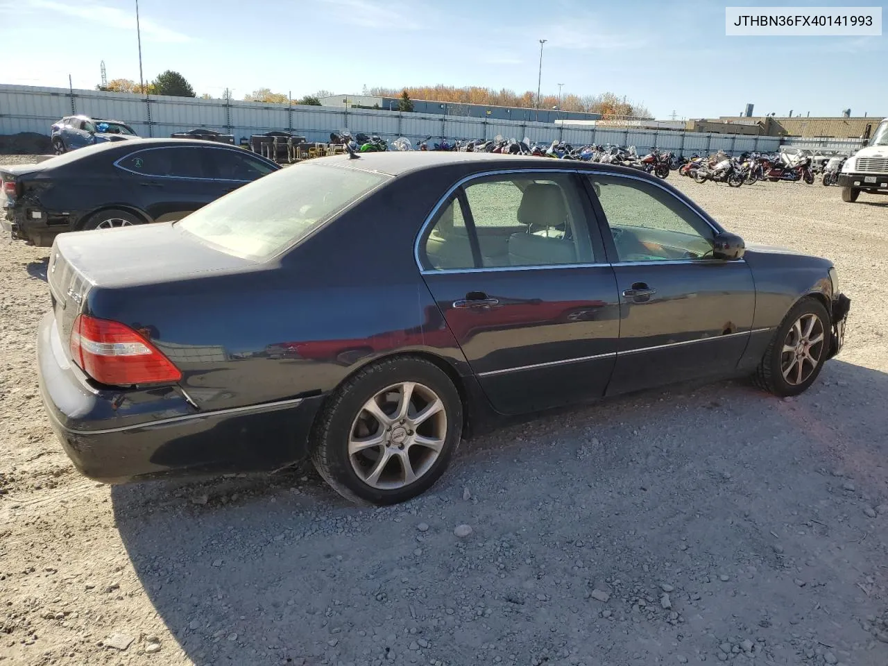 JTHBN36FX40141993 2004 Lexus Ls 430