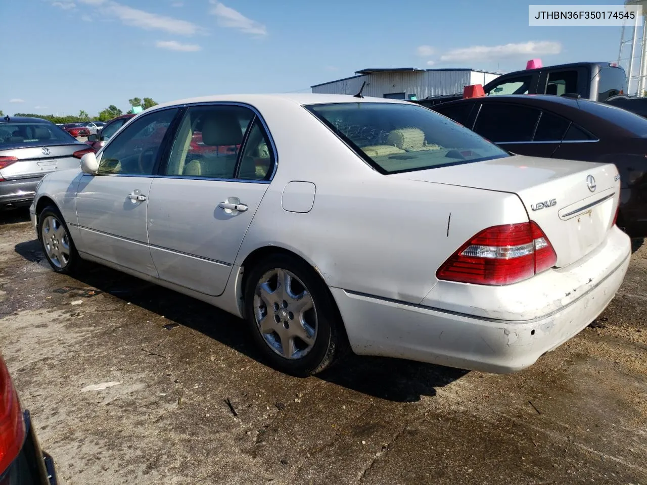 2005 Lexus Ls 430 VIN: JTHBN36F350174545 Lot: 60412474