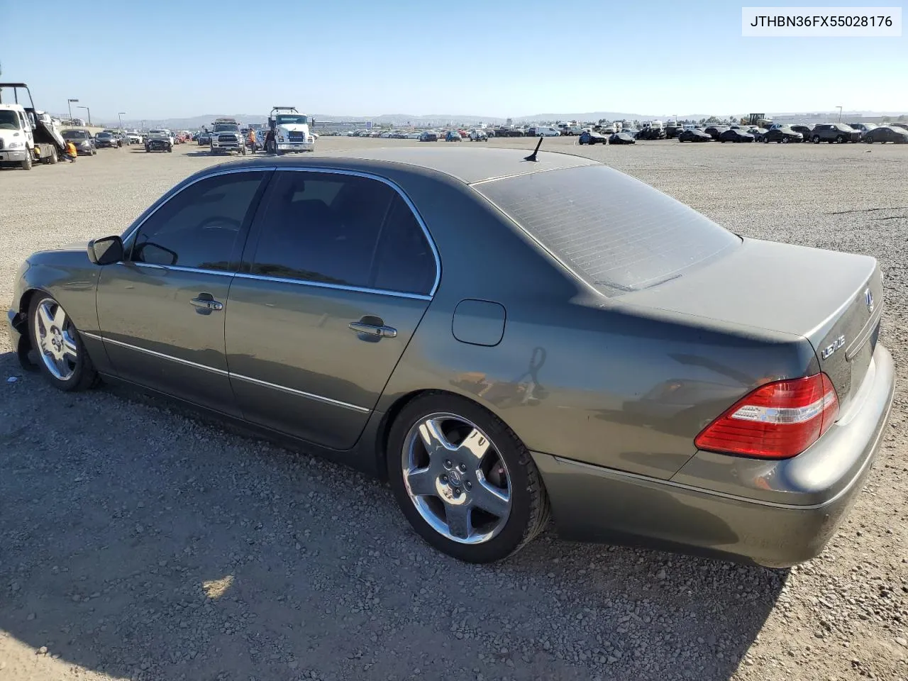 2005 Lexus Ls 430 VIN: JTHBN36FX55028176 Lot: 67345234