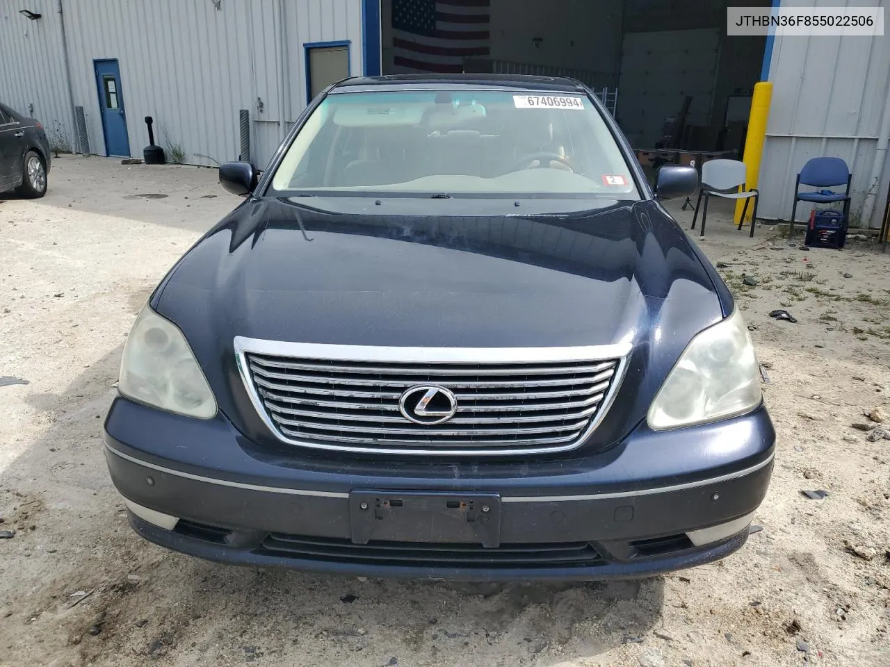 JTHBN36F855022506 2005 Lexus Ls 430