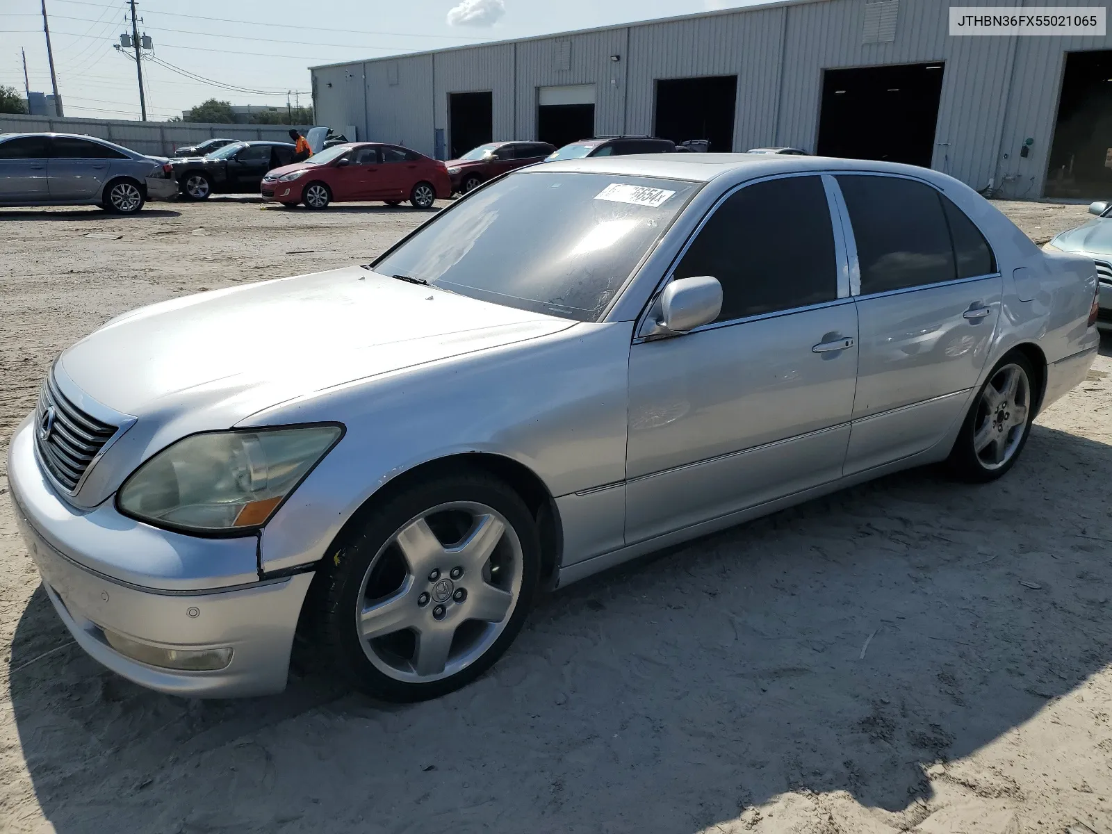 2005 Lexus Ls 430 VIN: JTHBN36FX55021065 Lot: 67766654