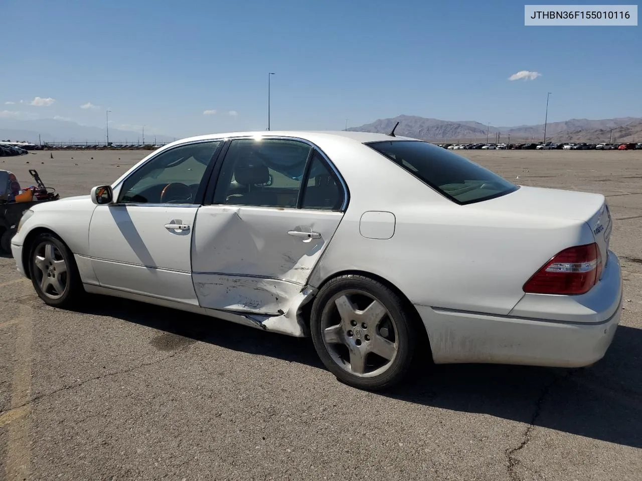 2005 Lexus Ls 430 VIN: JTHBN36F155010116 Lot: 71888804