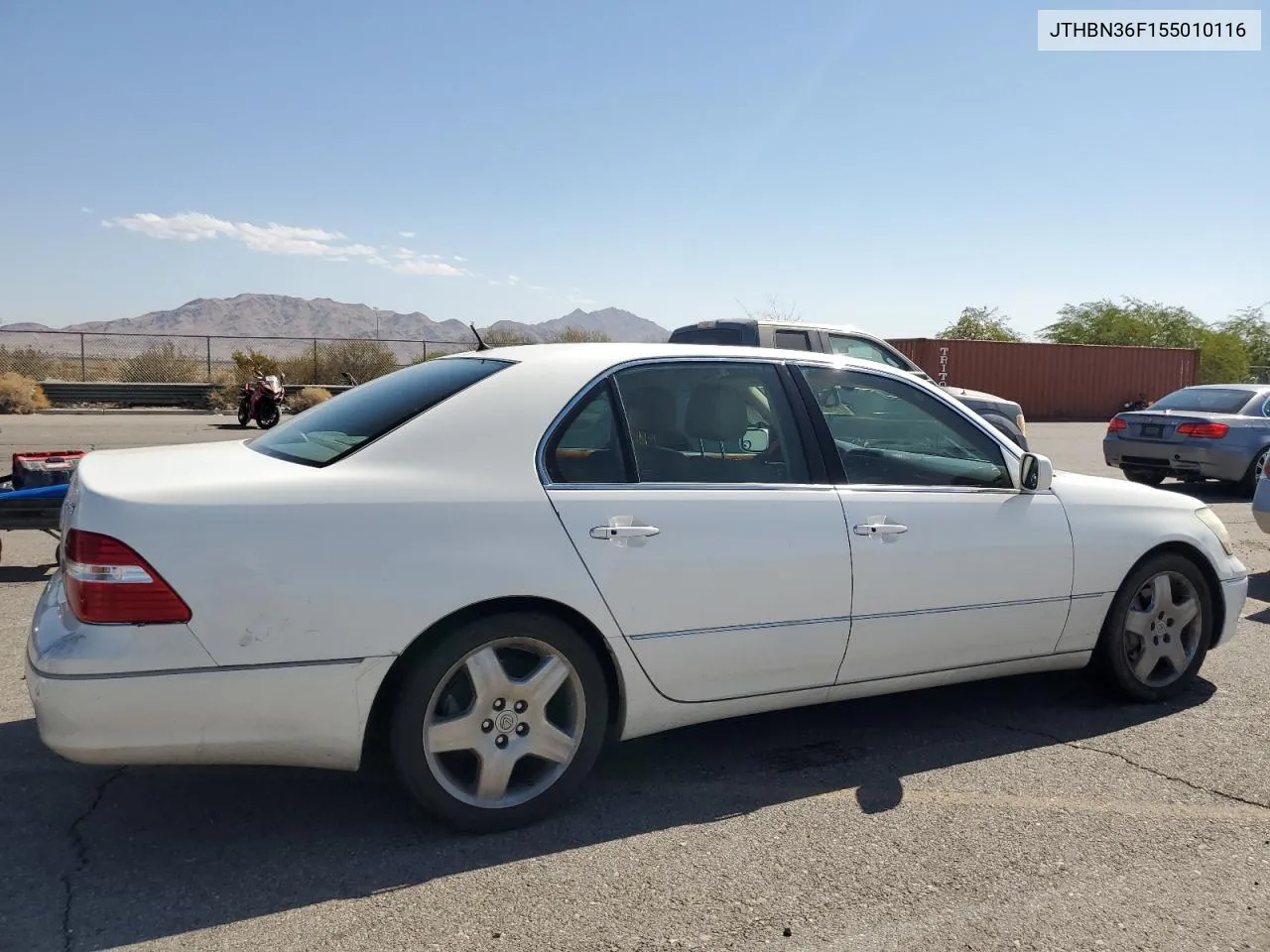 2005 Lexus Ls 430 VIN: JTHBN36F155010116 Lot: 71888804