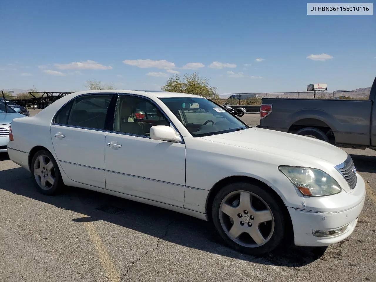 2005 Lexus Ls 430 VIN: JTHBN36F155010116 Lot: 71888804