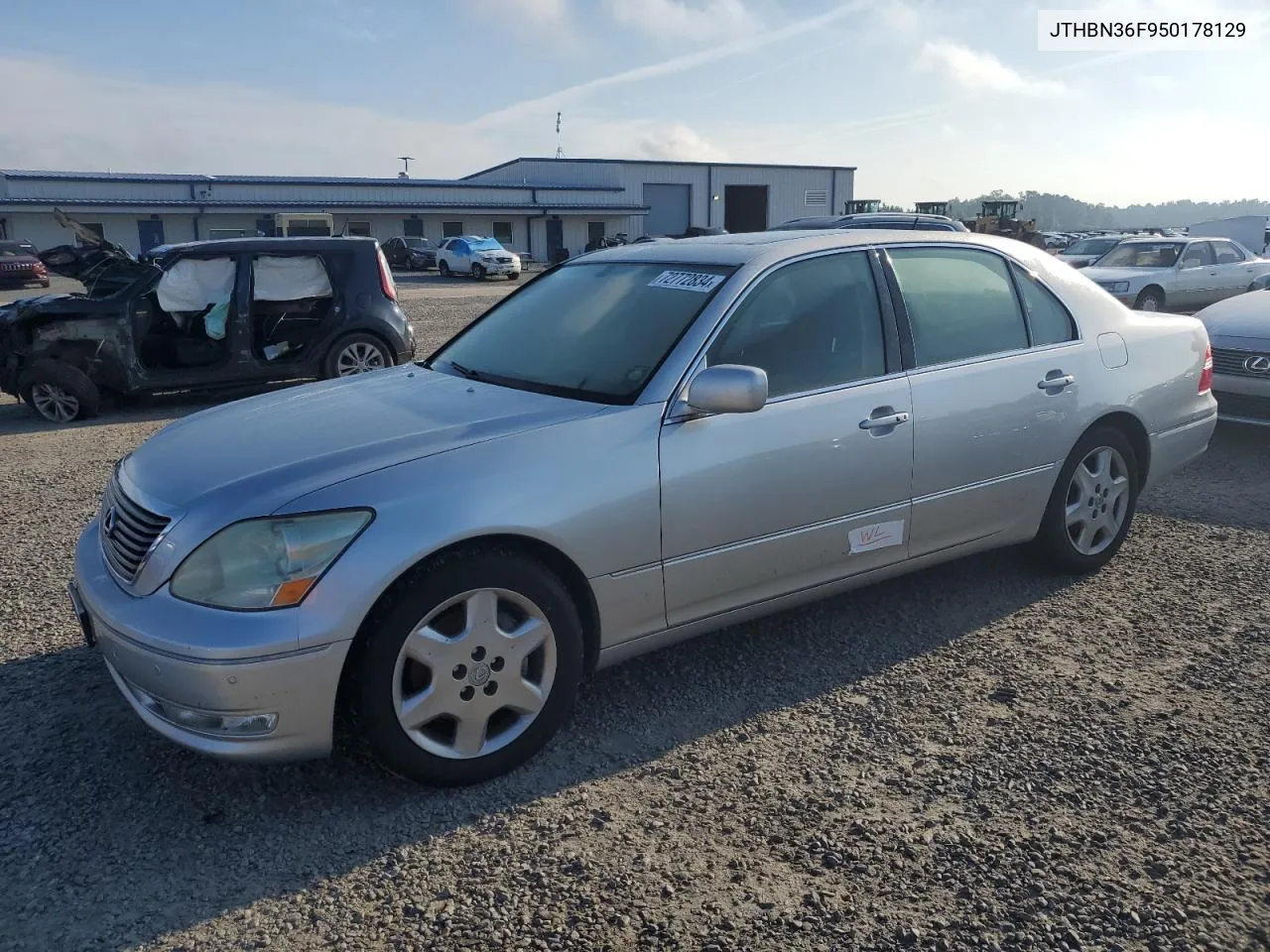 2005 Lexus Ls 430 VIN: JTHBN36F950178129 Lot: 72772834