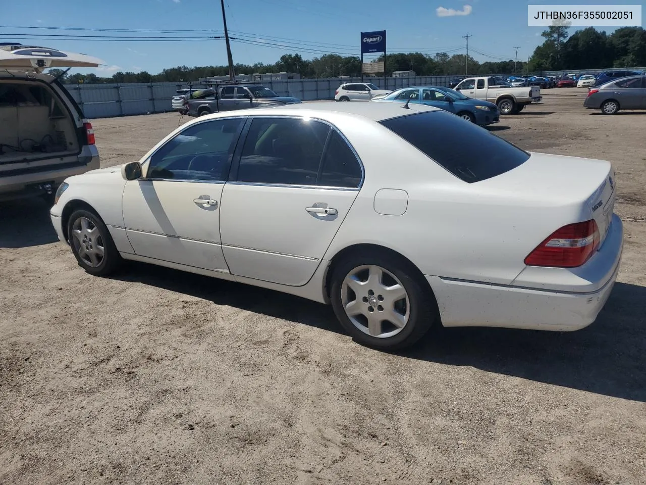 2005 Lexus Ls 430 VIN: JTHBN36F355002051 Lot: 73317644