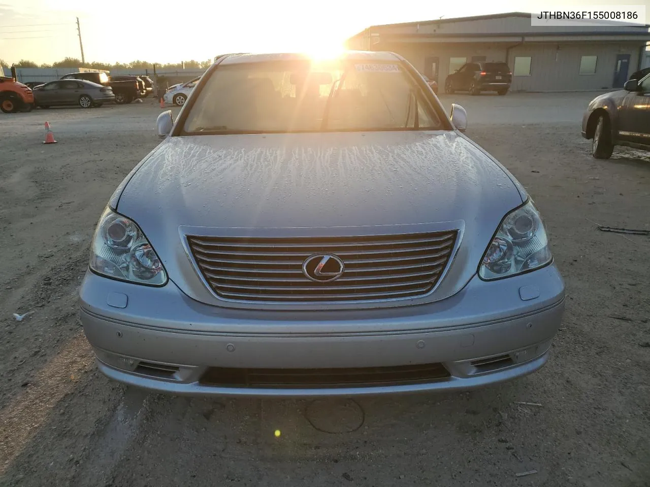 2005 Lexus Ls 430 VIN: JTHBN36F155008186 Lot: 74630634