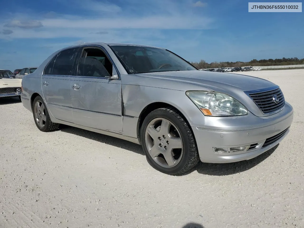 2005 Lexus Ls 430 VIN: JTHBN36F655010032 Lot: 76761364