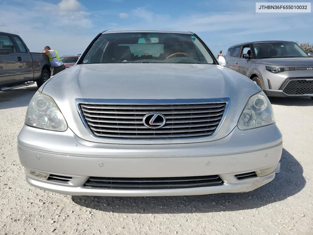 2005 Lexus Ls 430 VIN: JTHBN36F655010032 Lot: 76761364