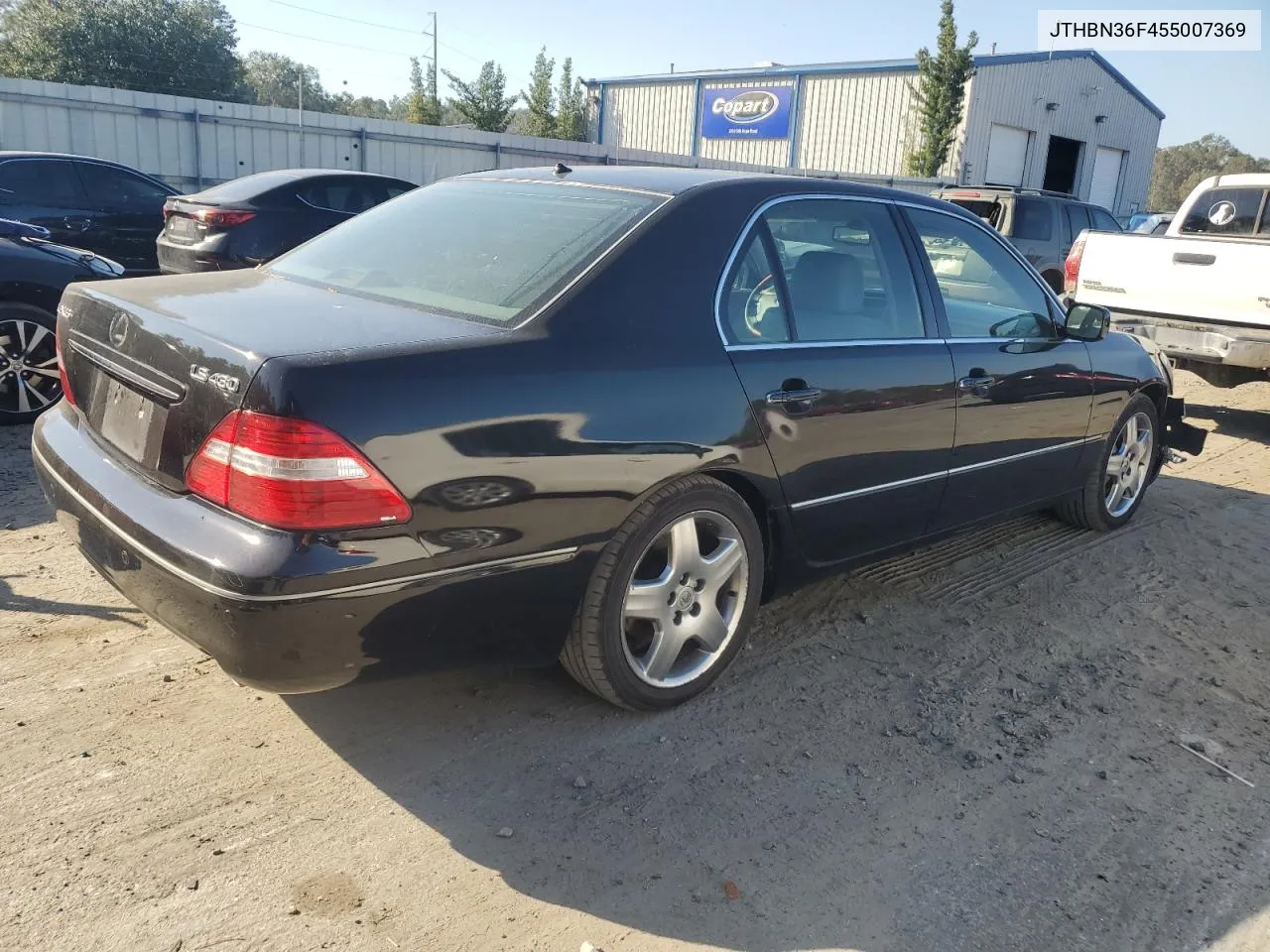 2005 Lexus Ls 430 VIN: JTHBN36F455007369 Lot: 77491704