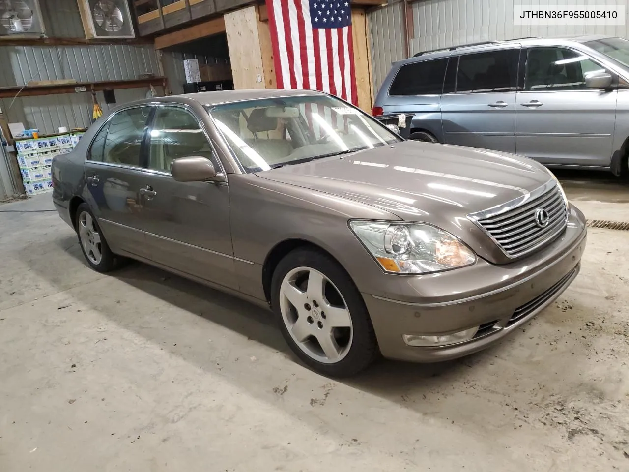 2005 Lexus Ls 430 VIN: JTHBN36F955005410 Lot: 77619914