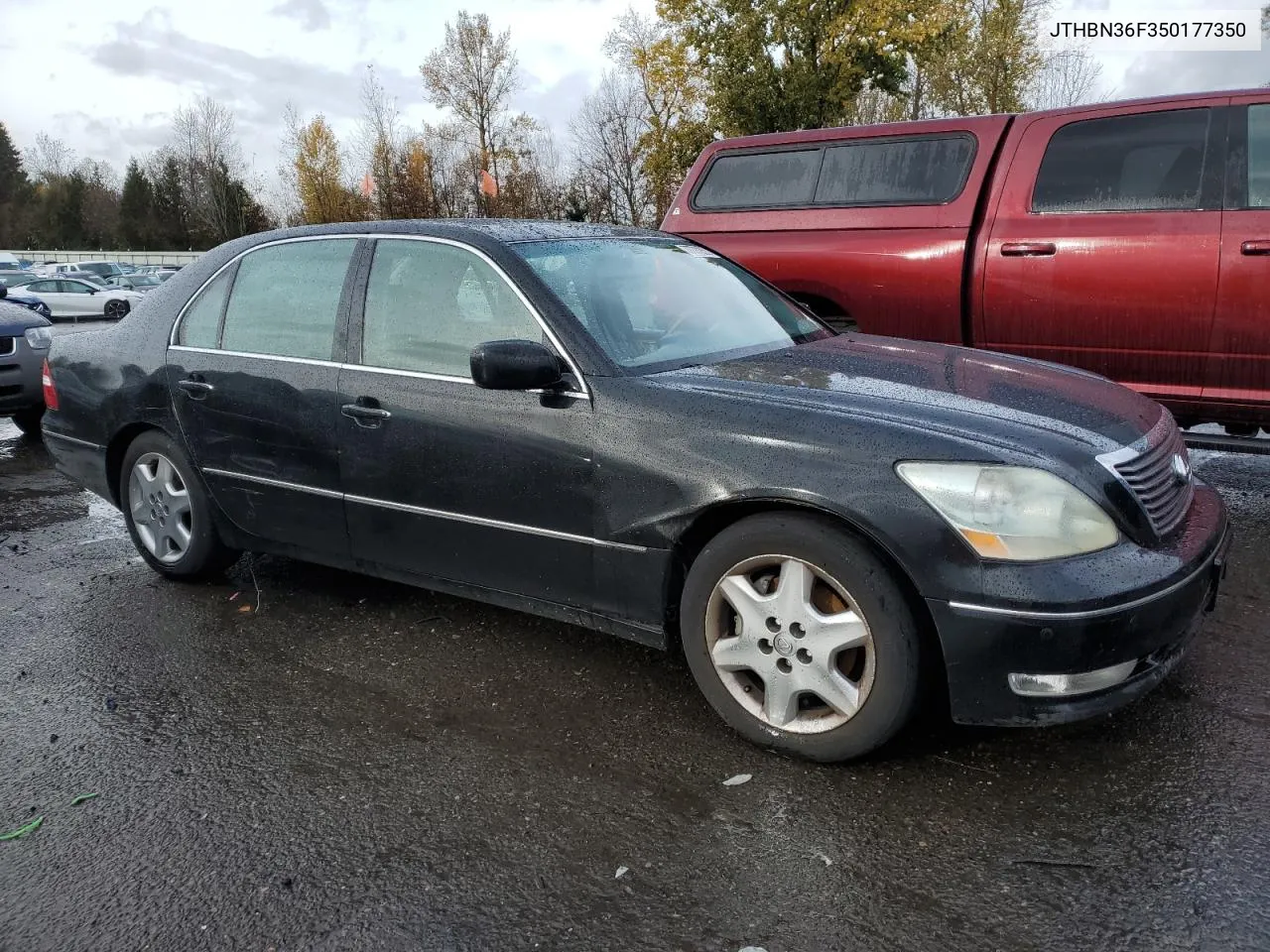 2005 Lexus Ls 430 VIN: JTHBN36F350177350 Lot: 77777253