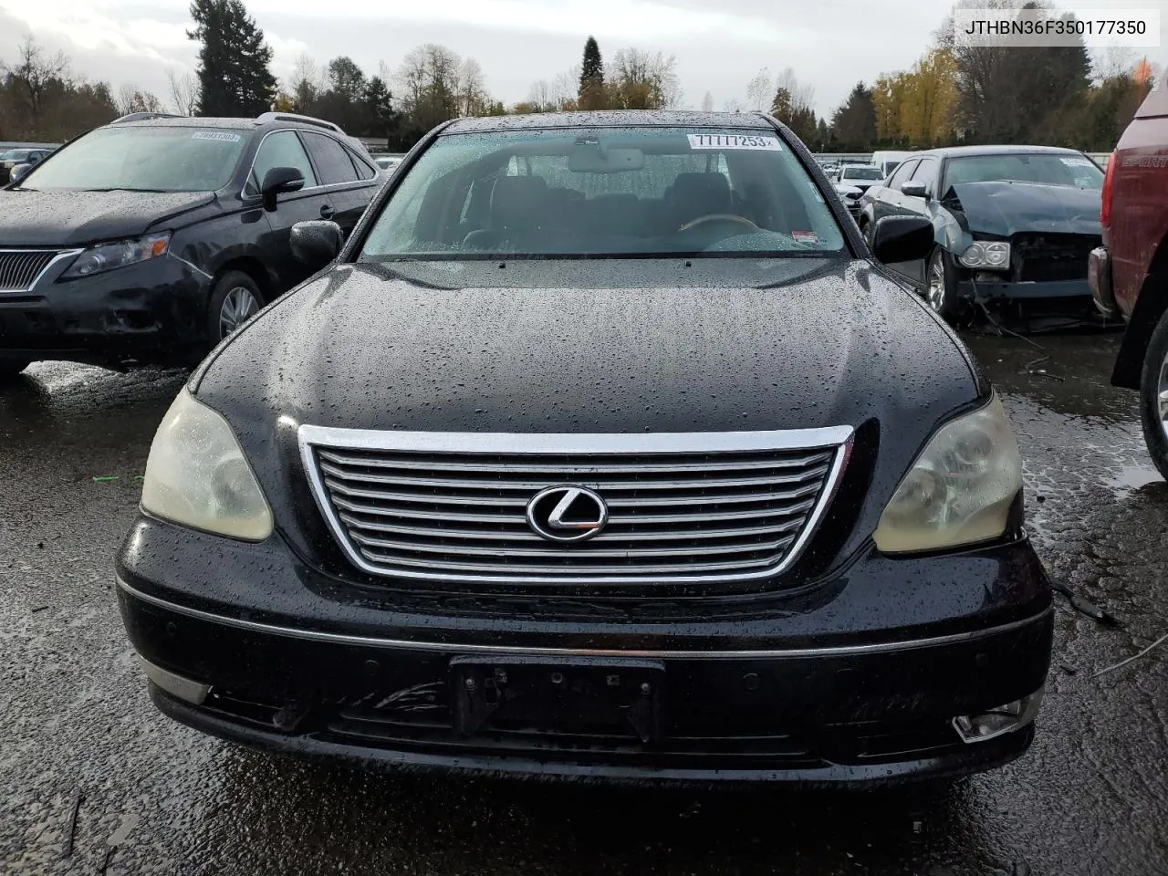 2005 Lexus Ls 430 VIN: JTHBN36F350177350 Lot: 77777253