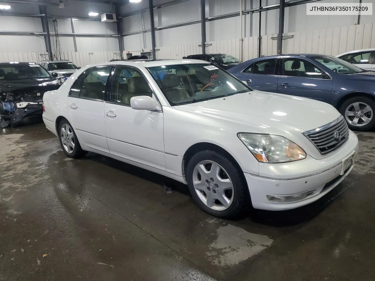 2005 Lexus Ls 430 VIN: JTHBN36F350175209 Lot: 79029454