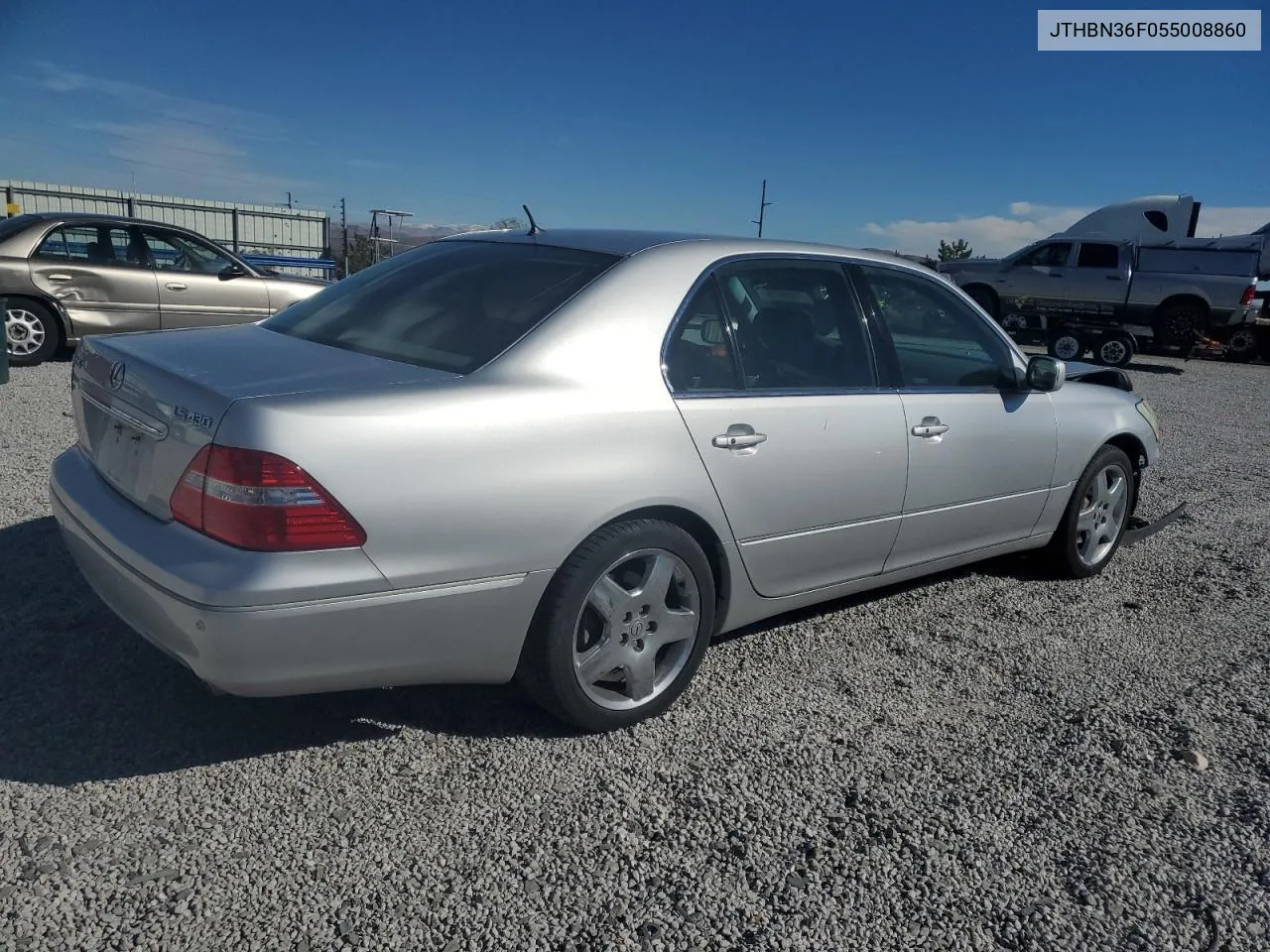 2005 Lexus Ls 430 VIN: JTHBN36F055008860 Lot: 79096754