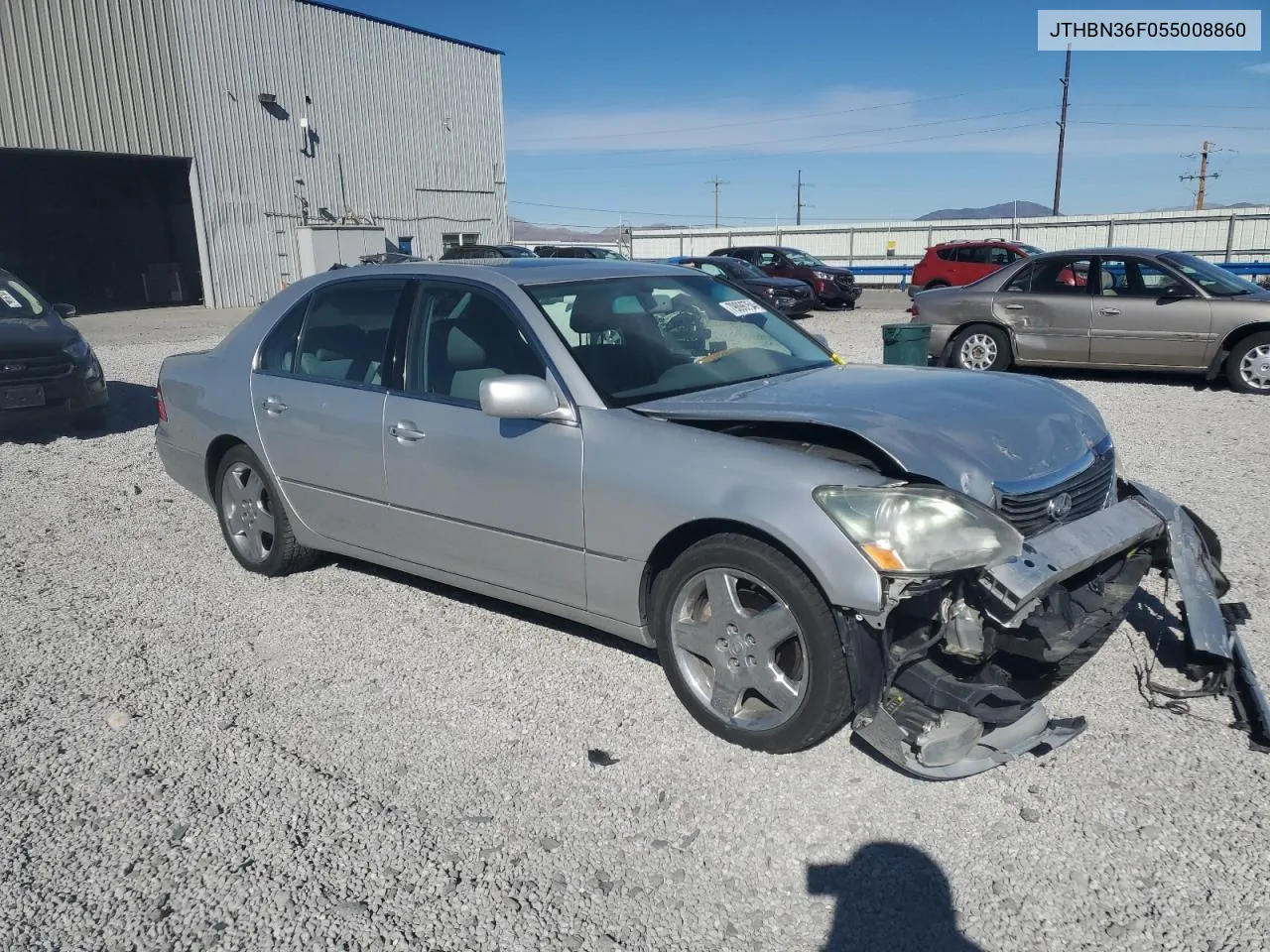 2005 Lexus Ls 430 VIN: JTHBN36F055008860 Lot: 79096754