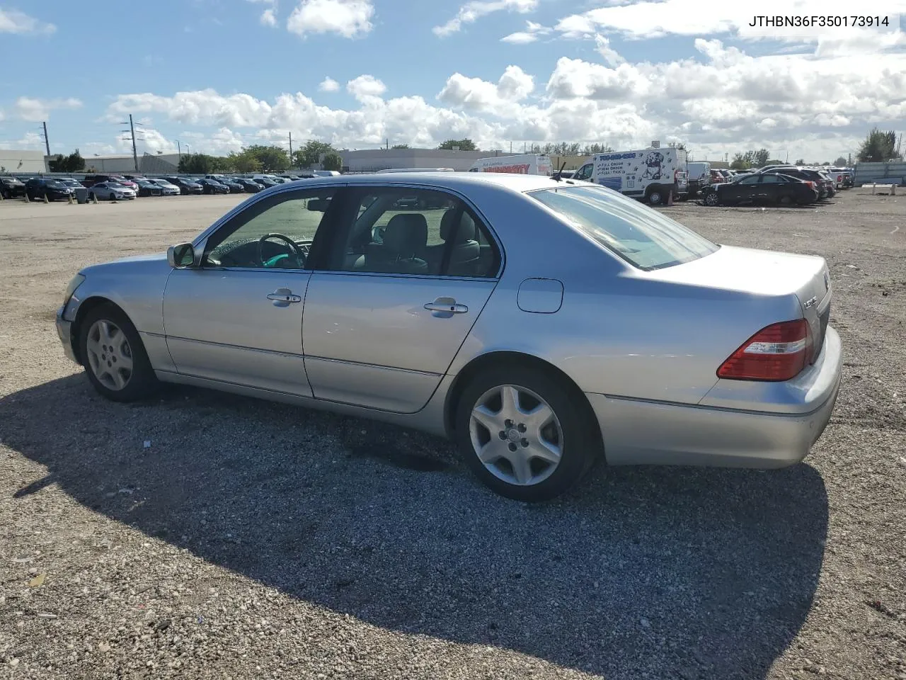 2005 Lexus Ls 430 VIN: JTHBN36F350173914 Lot: 79114654