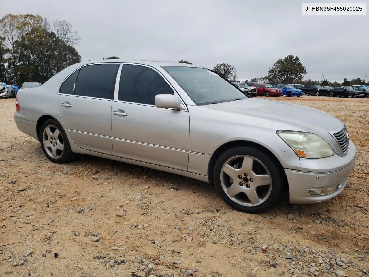 2005 Lexus Ls 430 VIN: JTHBN36F455020025 Lot: 80089244