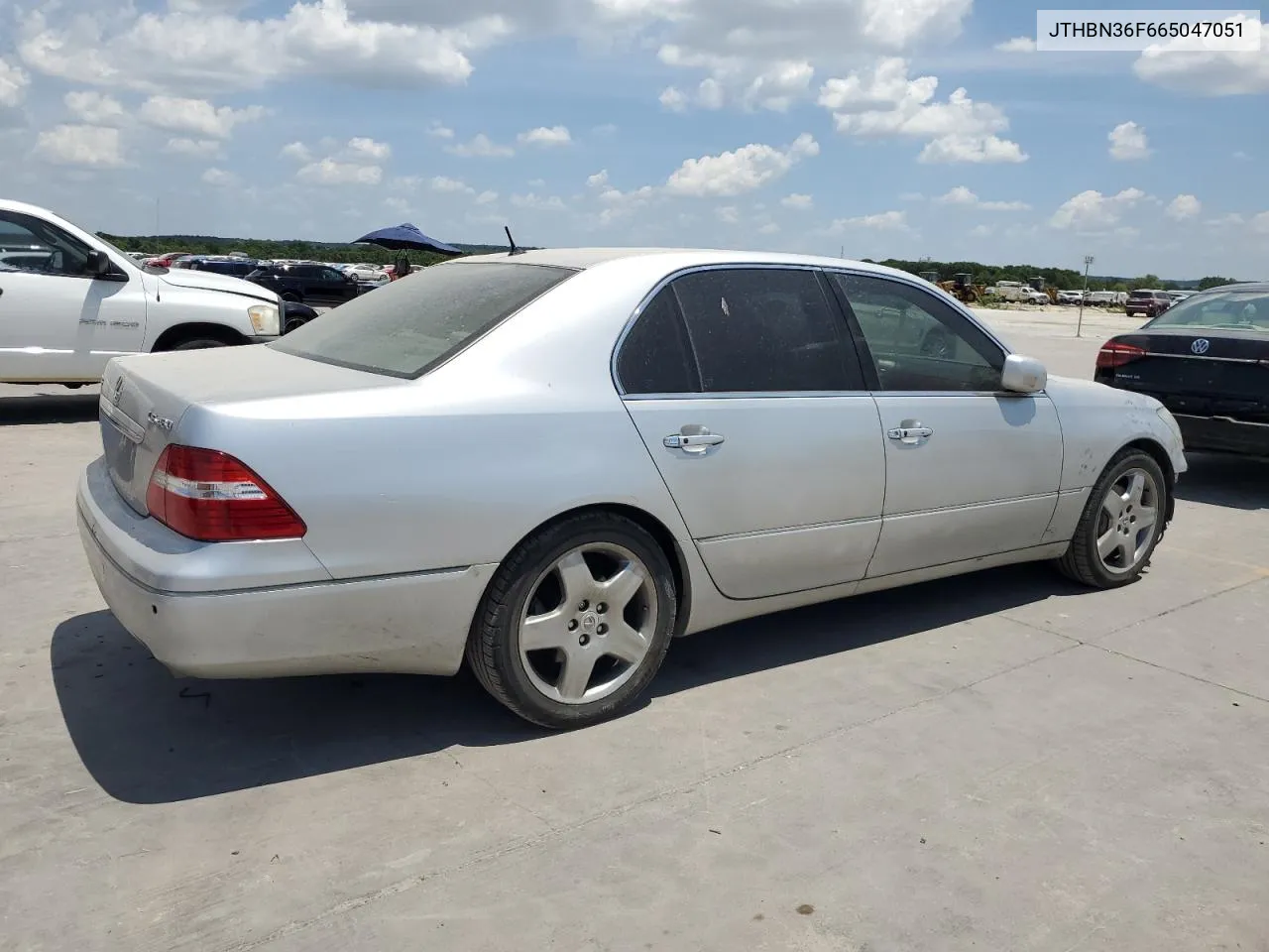 2006 Lexus Ls 430 VIN: JTHBN36F665047051 Lot: 61129544