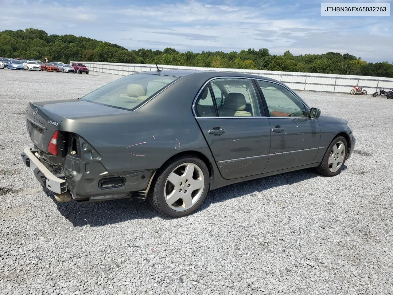 2006 Lexus Ls 430 VIN: JTHBN36FX65032763 Lot: 68712044