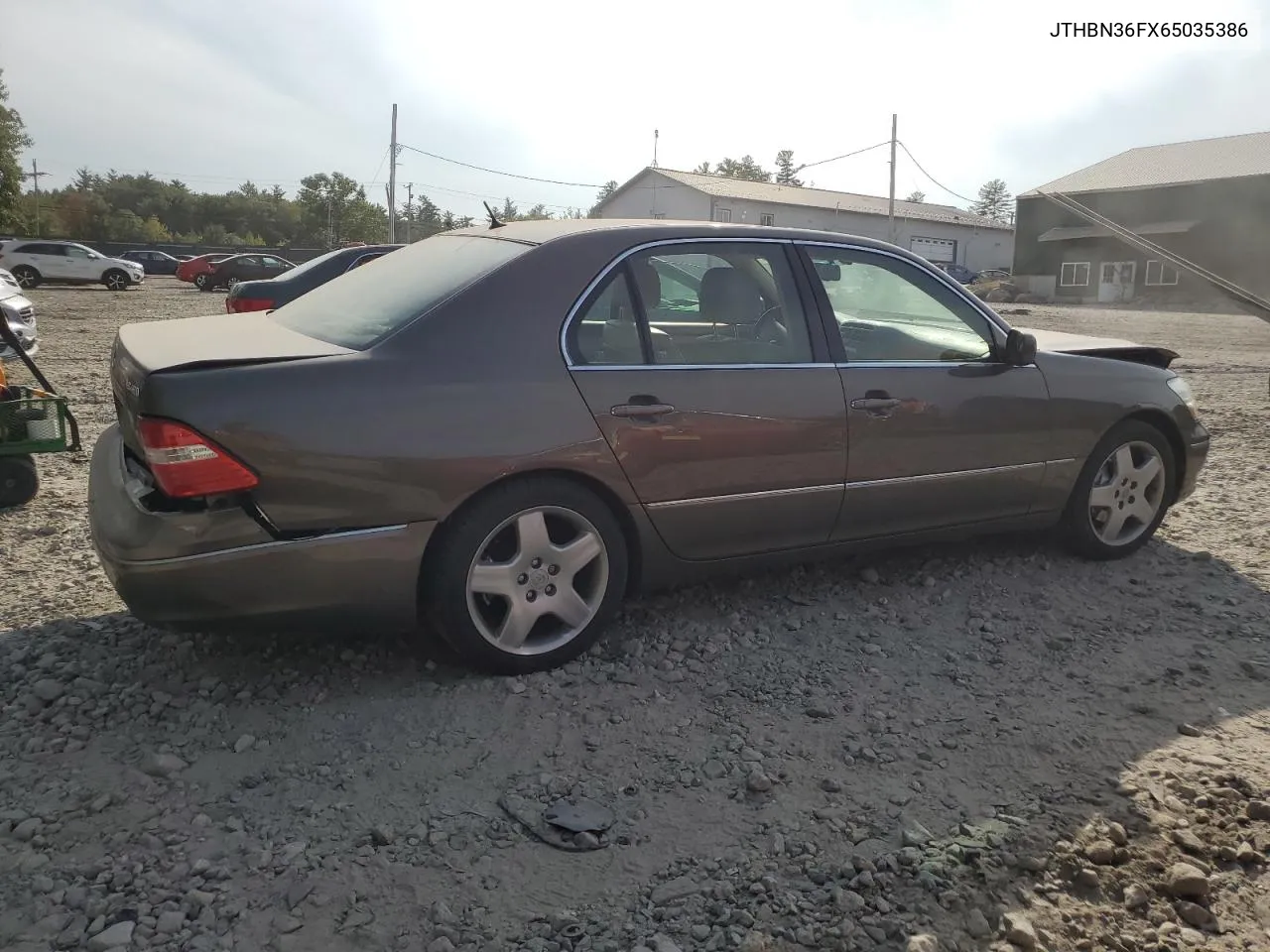 2006 Lexus Ls 430 VIN: JTHBN36FX65035386 Lot: 70671404