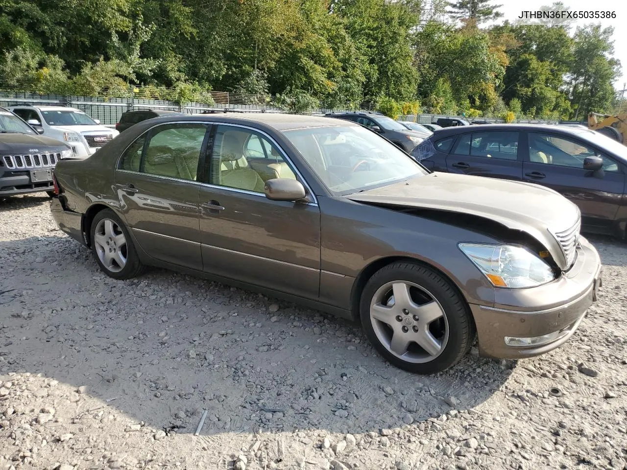 2006 Lexus Ls 430 VIN: JTHBN36FX65035386 Lot: 70671404