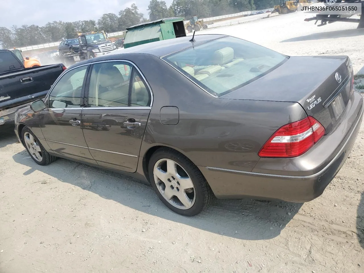 2006 Lexus Ls 430 VIN: JTHBN36F065051550 Lot: 72255504