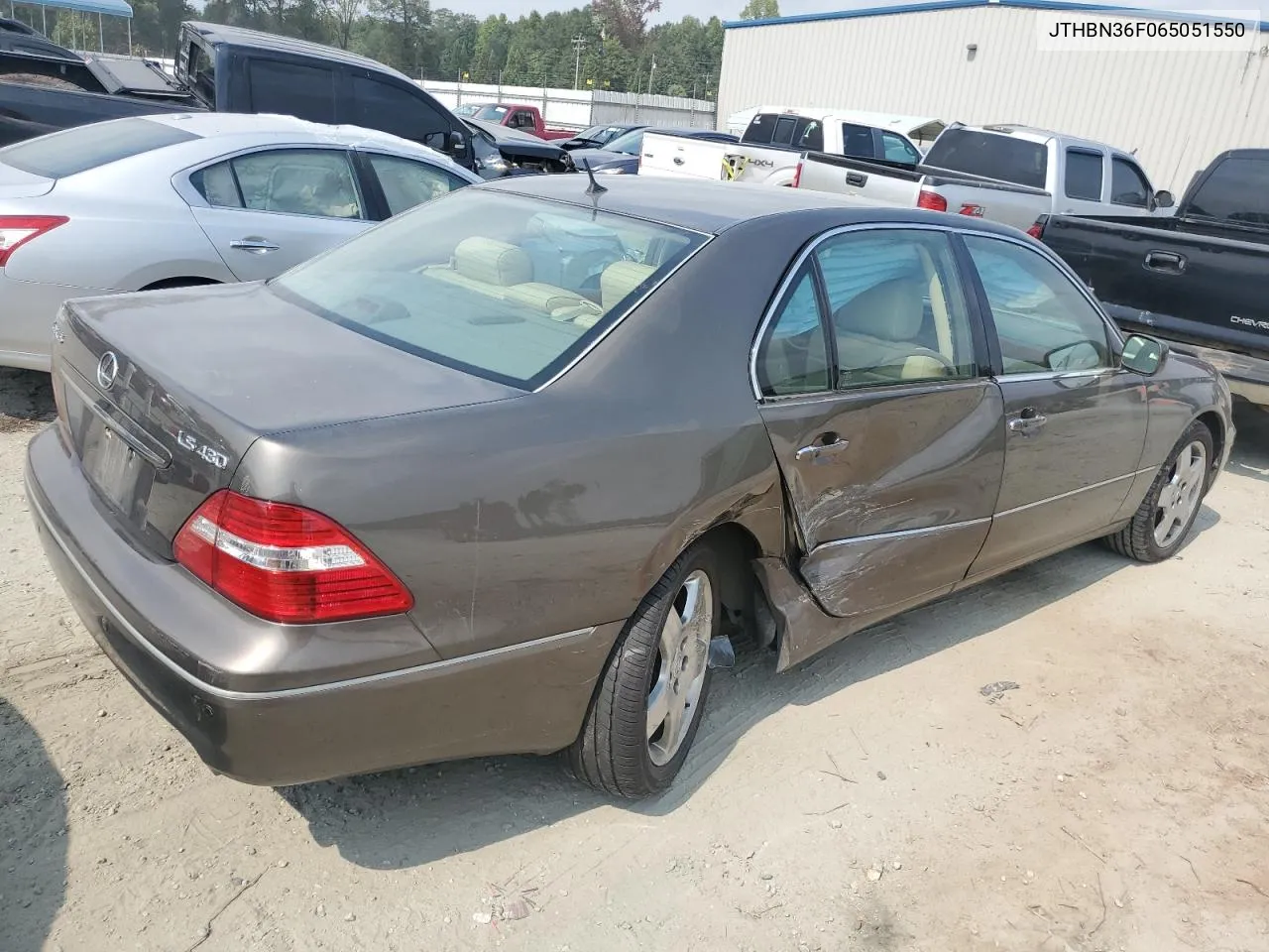 JTHBN36F065051550 2006 Lexus Ls 430