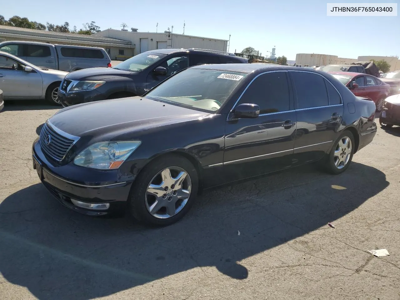 2006 Lexus Ls 430 VIN: JTHBN36F765043400 Lot: 72468884