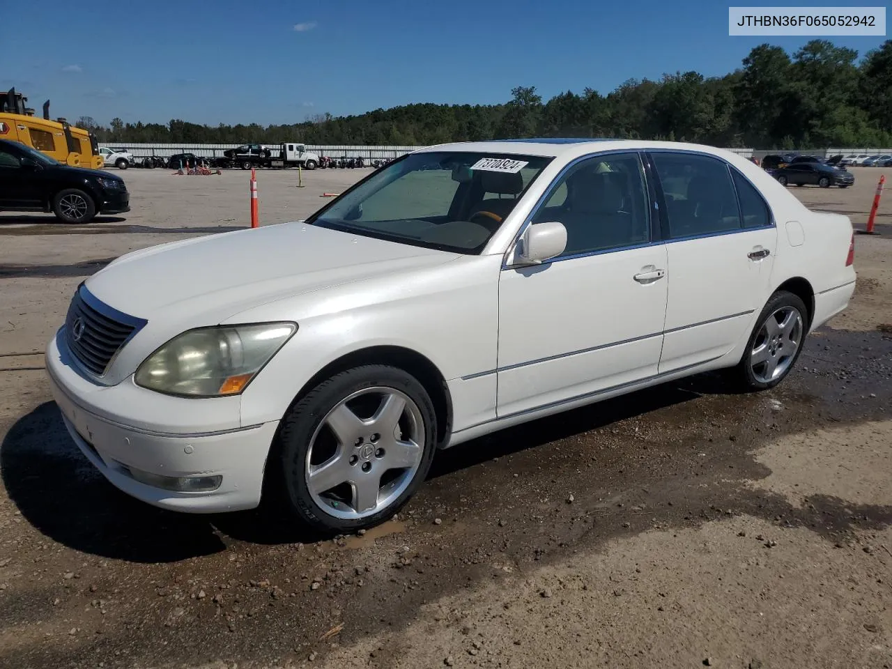 2006 Lexus Ls 430 VIN: JTHBN36F065052942 Lot: 73708924