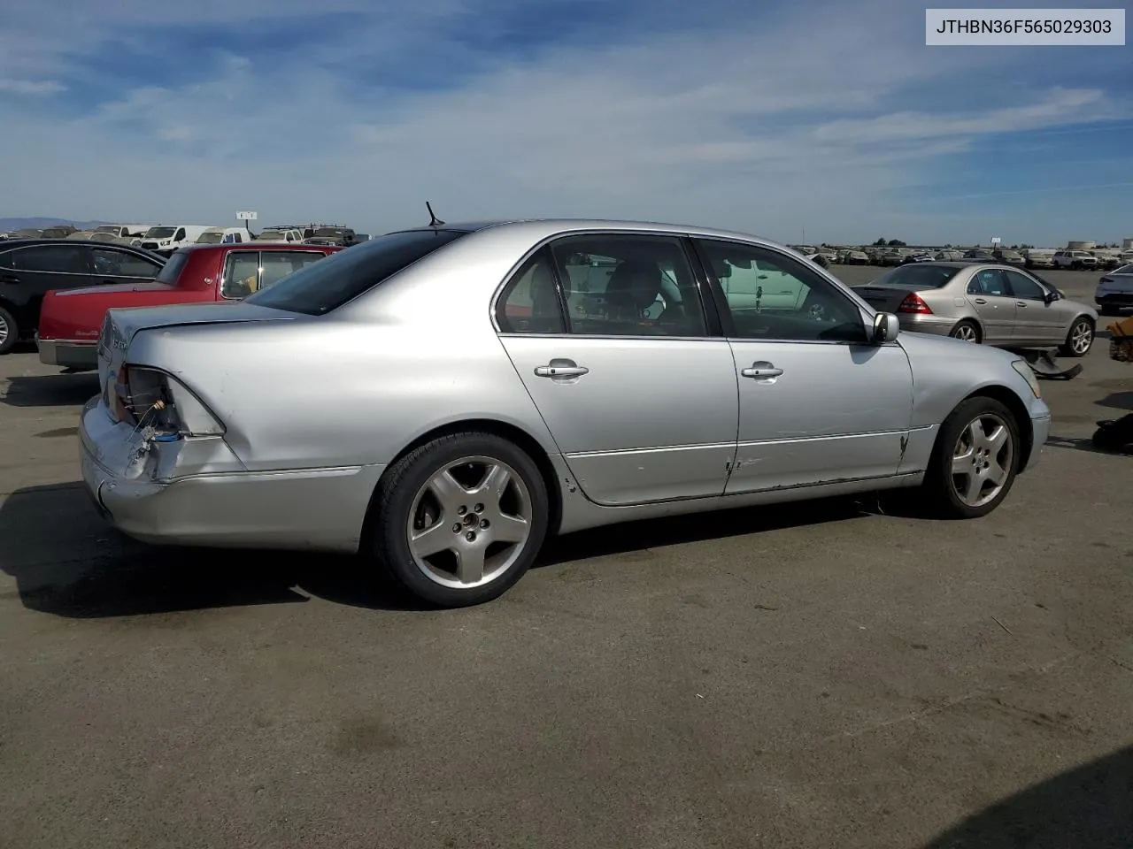 2006 Lexus Ls 430 VIN: JTHBN36F565029303 Lot: 74805254