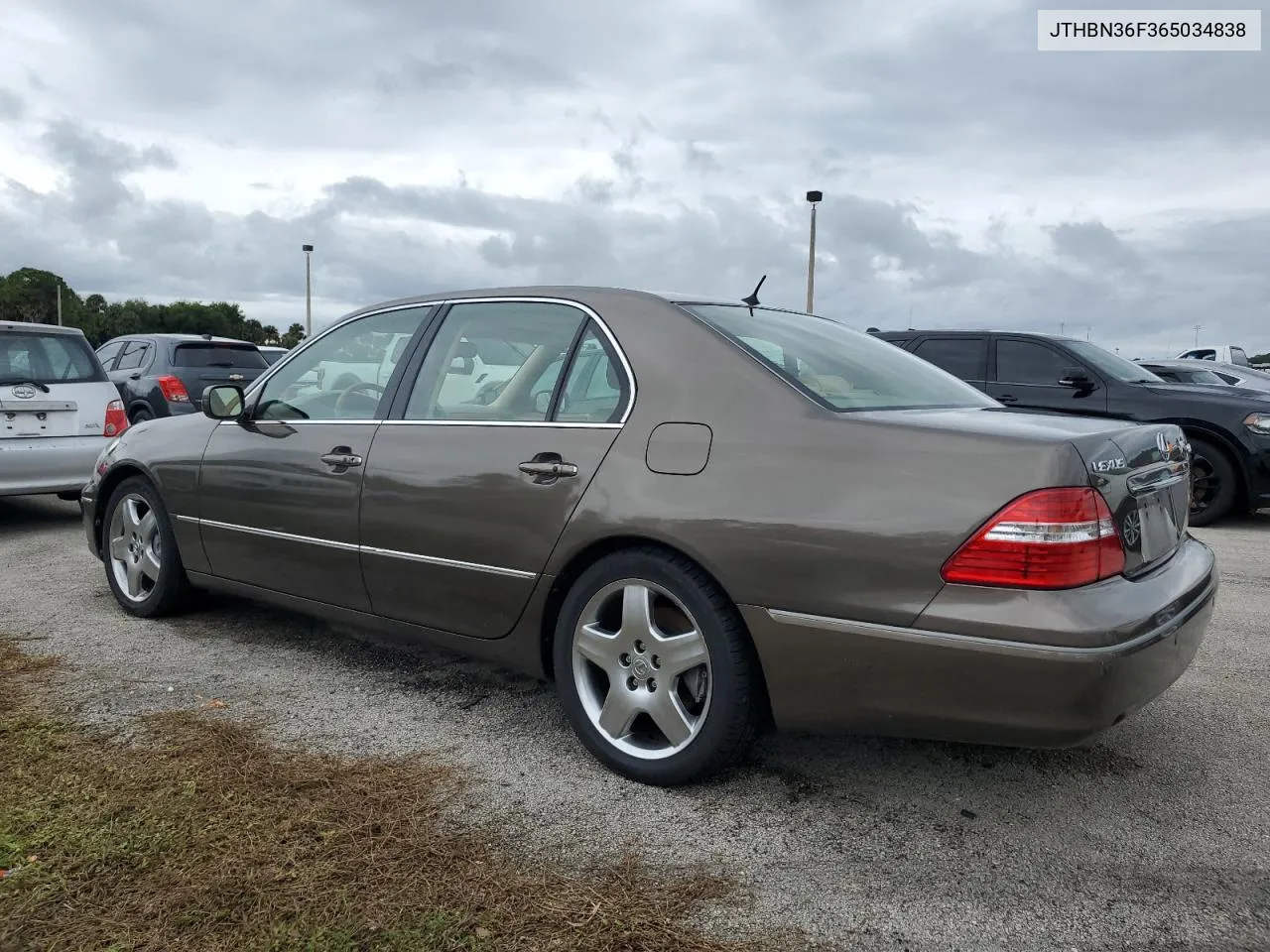 2006 Lexus Ls 430 VIN: JTHBN36F365034838 Lot: 74966384