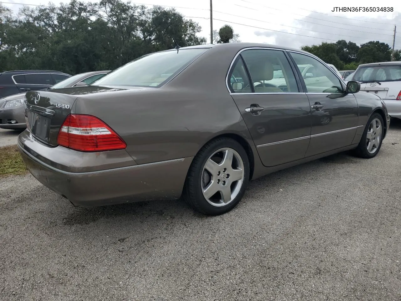 2006 Lexus Ls 430 VIN: JTHBN36F365034838 Lot: 74966384