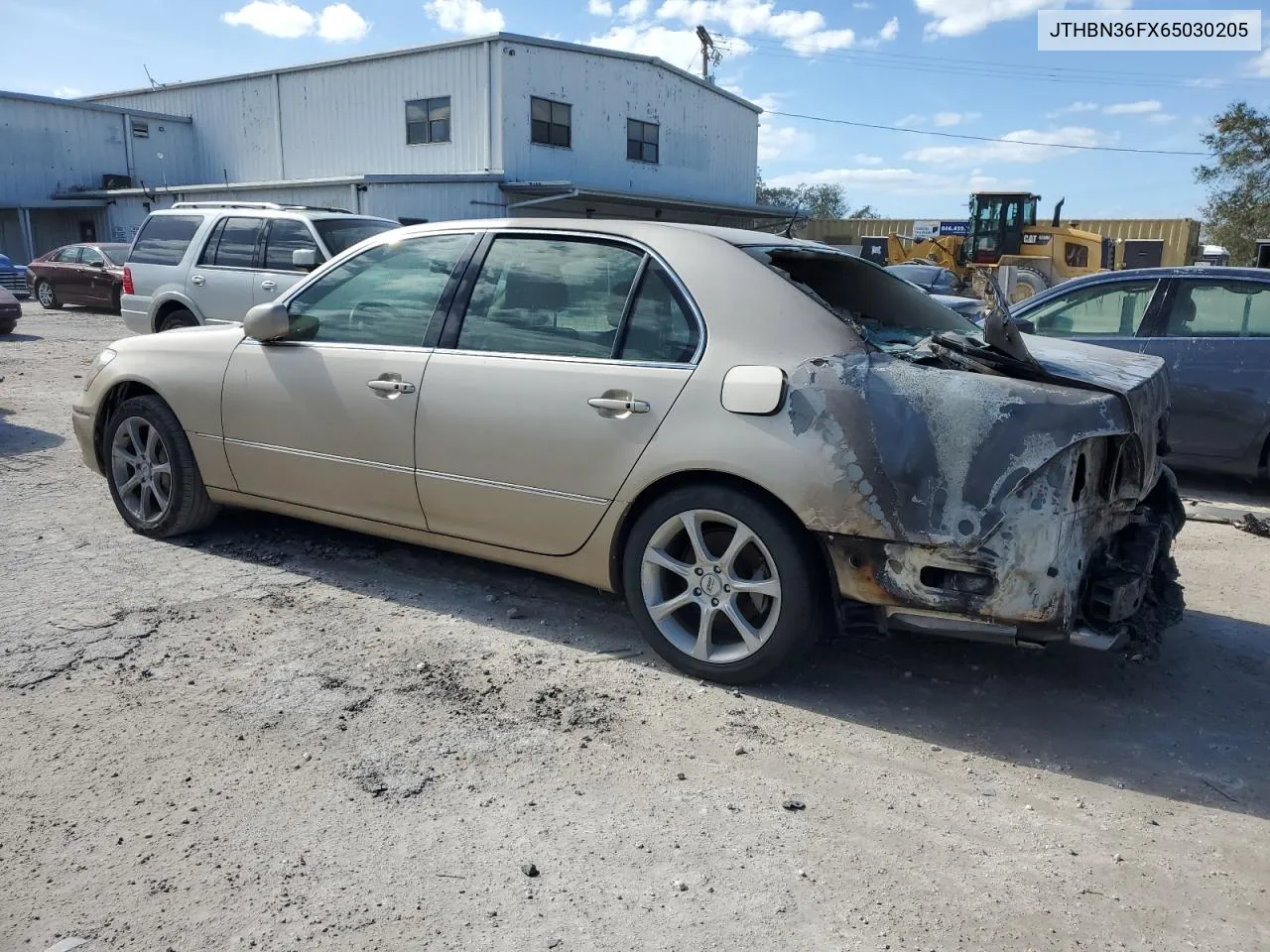 2006 Lexus Ls 430 VIN: JTHBN36FX65030205 Lot: 76281804