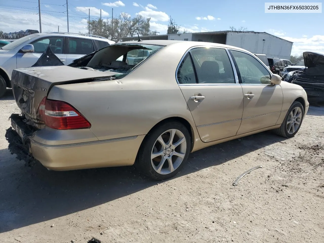 2006 Lexus Ls 430 VIN: JTHBN36FX65030205 Lot: 76281804