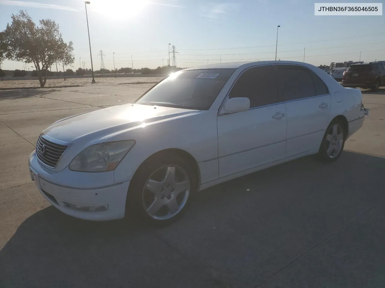 2006 Lexus Ls 430 VIN: JTHBN36F365046505 Lot: 76555234