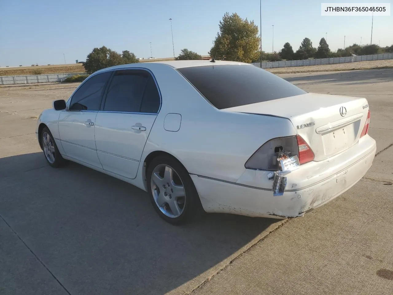 2006 Lexus Ls 430 VIN: JTHBN36F365046505 Lot: 76555234