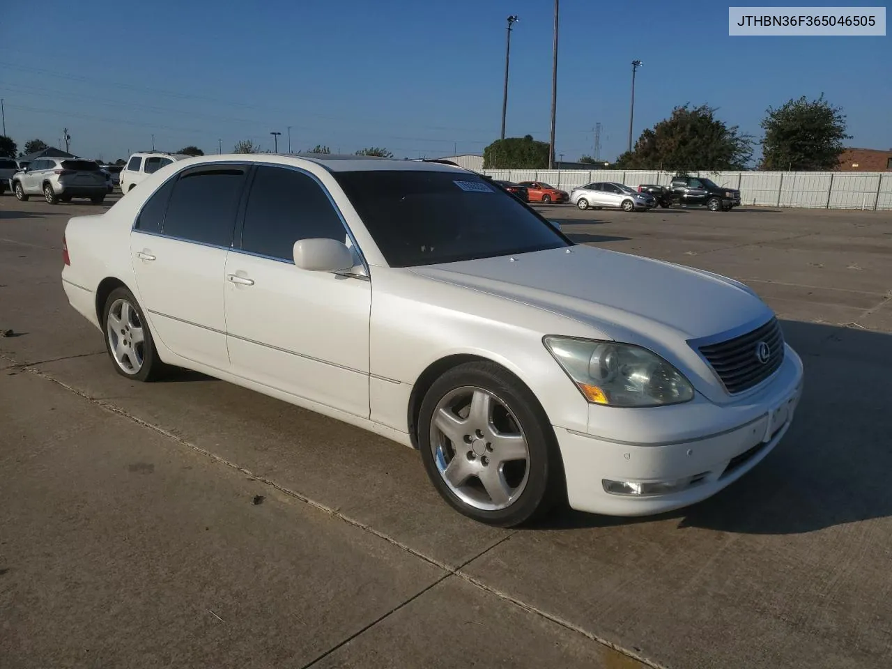 2006 Lexus Ls 430 VIN: JTHBN36F365046505 Lot: 76555234