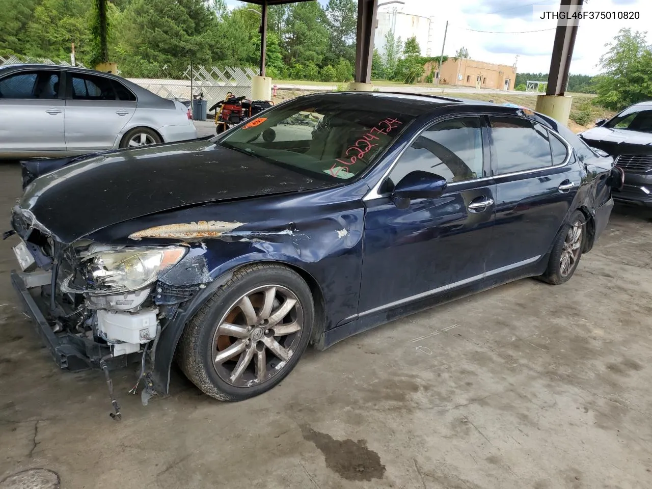 2007 Lexus Ls 460L VIN: JTHGL46F375010820 Lot: 56224724