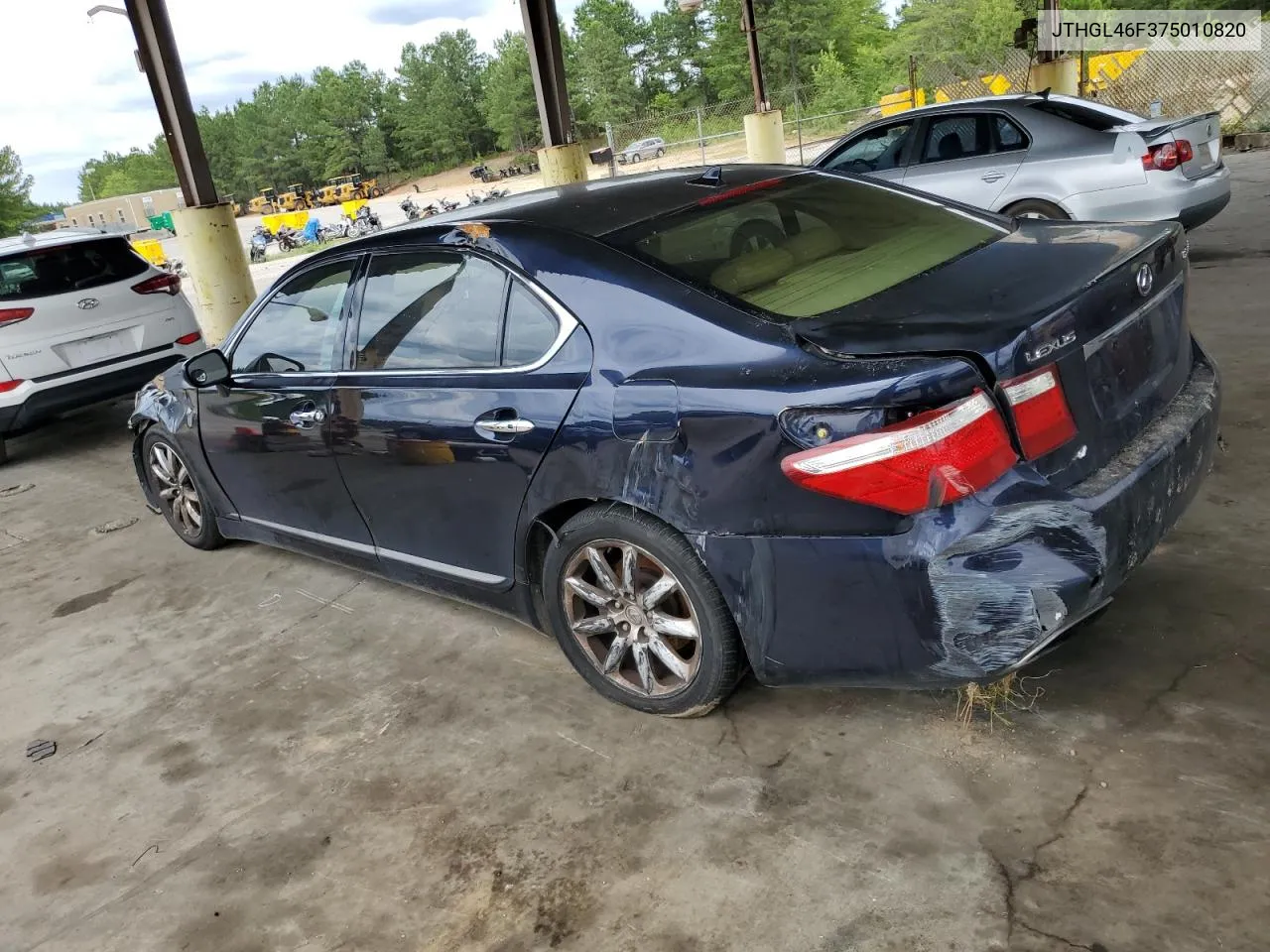 JTHGL46F375010820 2007 Lexus Ls 460L