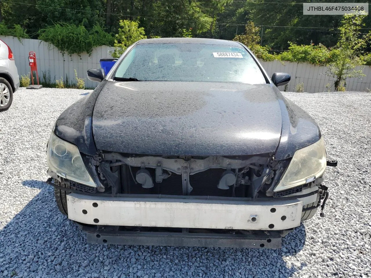 JTHBL46F475034408 2007 Lexus Ls 460