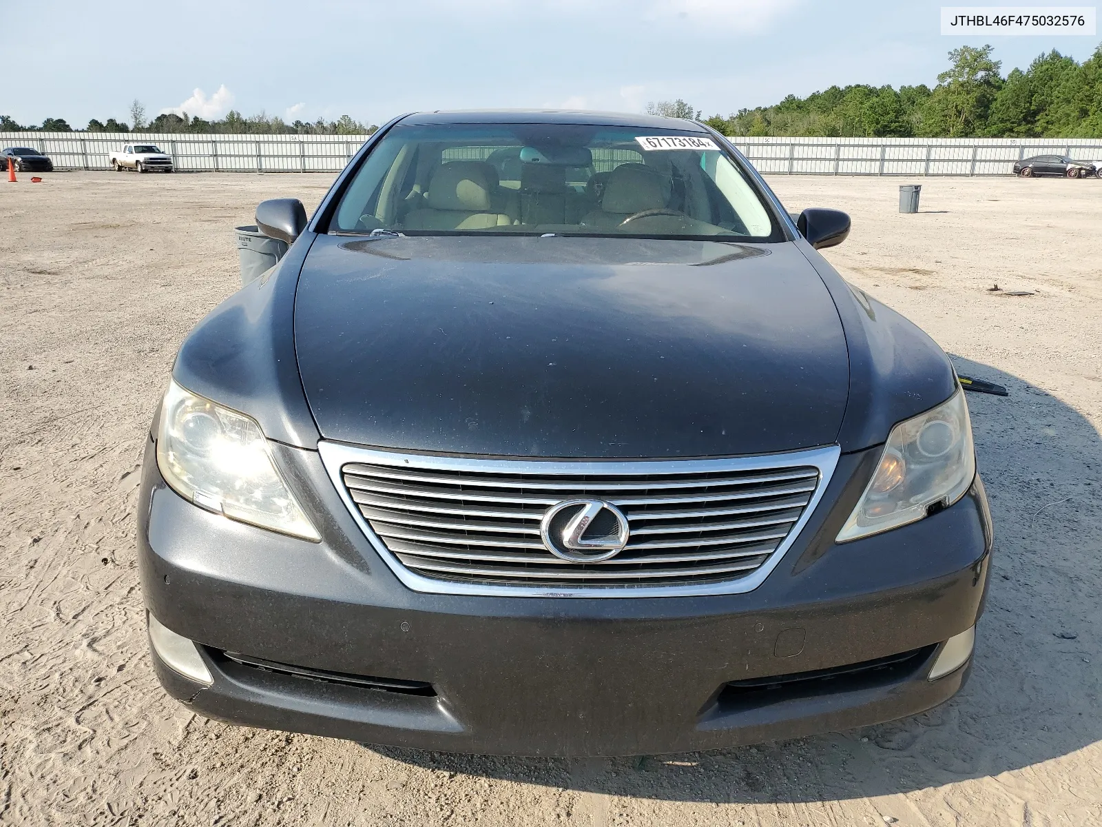 2007 Lexus Ls 460 VIN: JTHBL46F475032576 Lot: 67173184